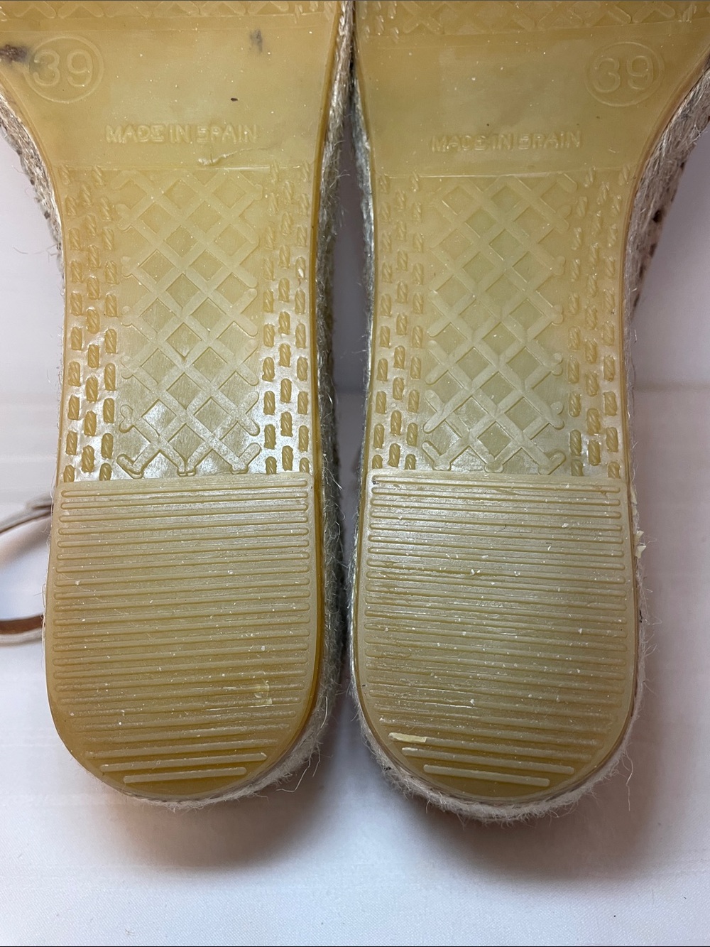 Brown’s Fullerton slingback wedge espadrille open toe sandals women’s size 8 - Picture 13 of 15